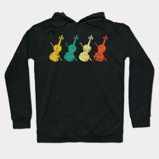 Retro Violin Hoodie